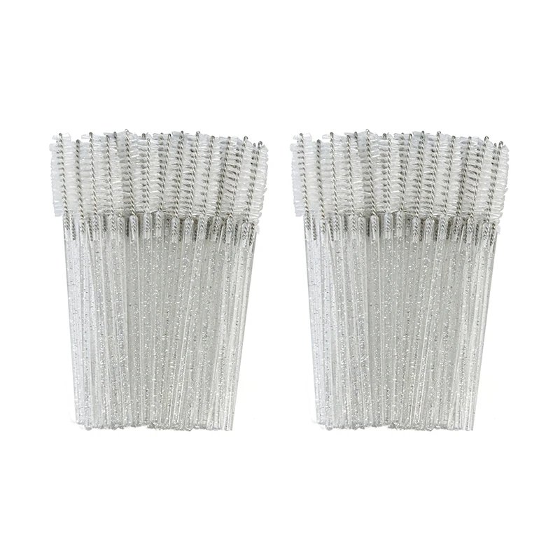 100pcs Clear White