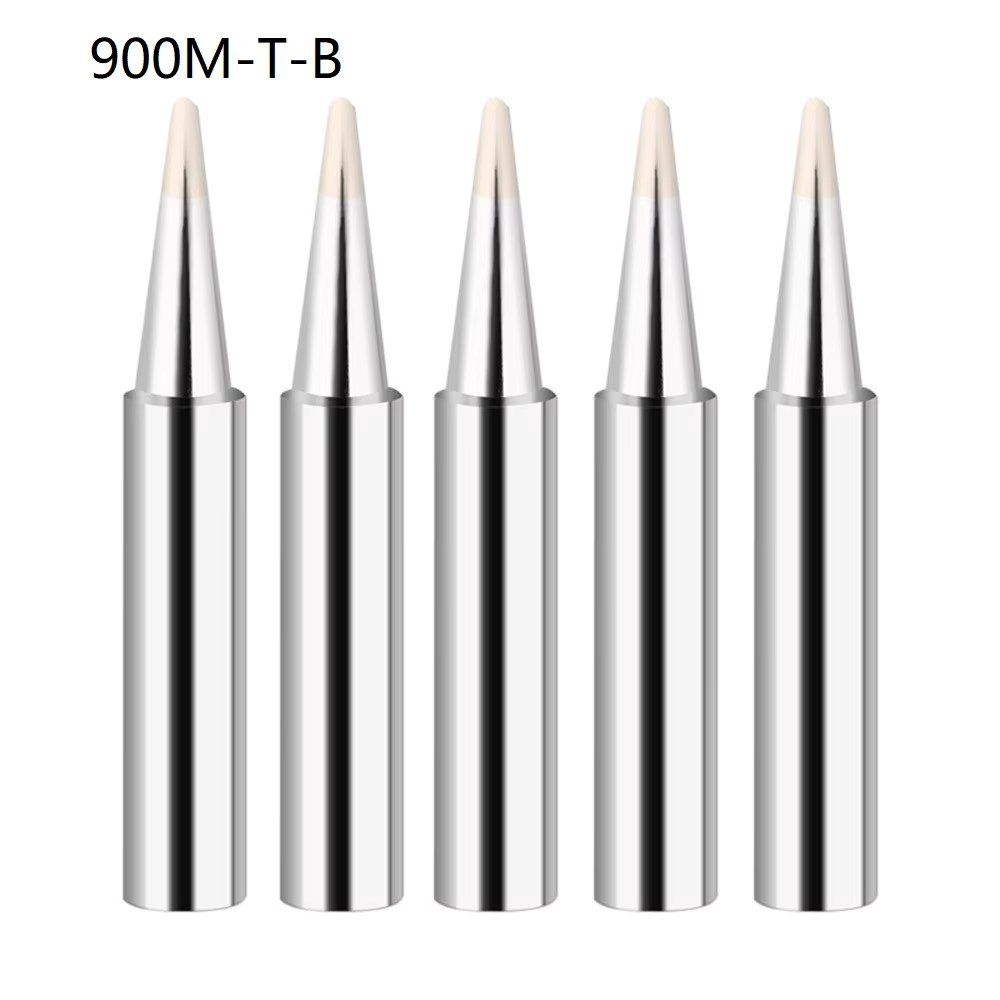 5pcs Soldering Iron Tip 900M-T Copper-iron Alloy Lead-Free Welding Head Electric Solderings Iron Replacement Tip Repair Tools