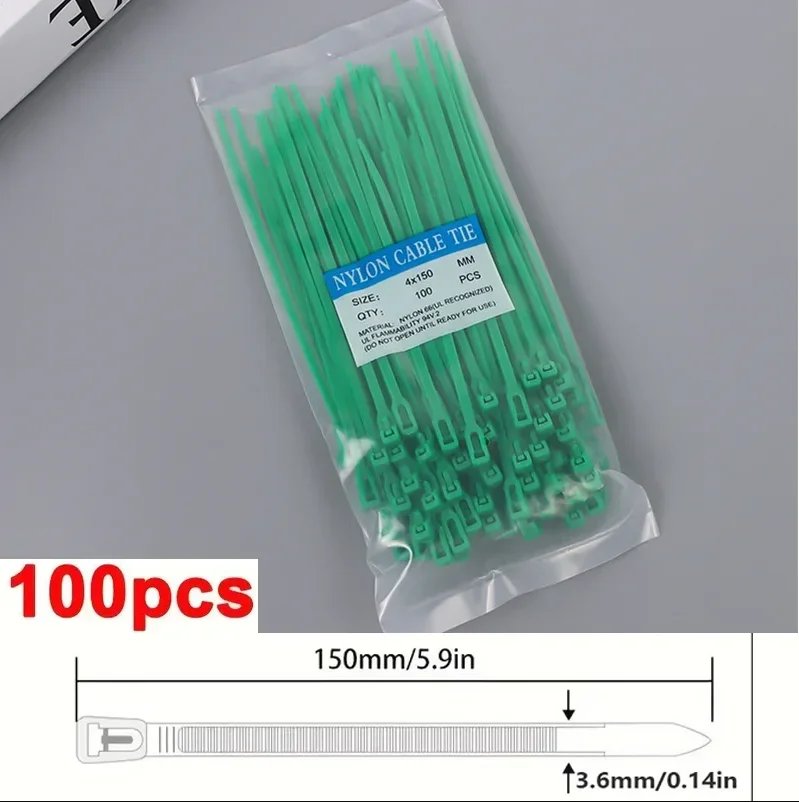 100pcs Green