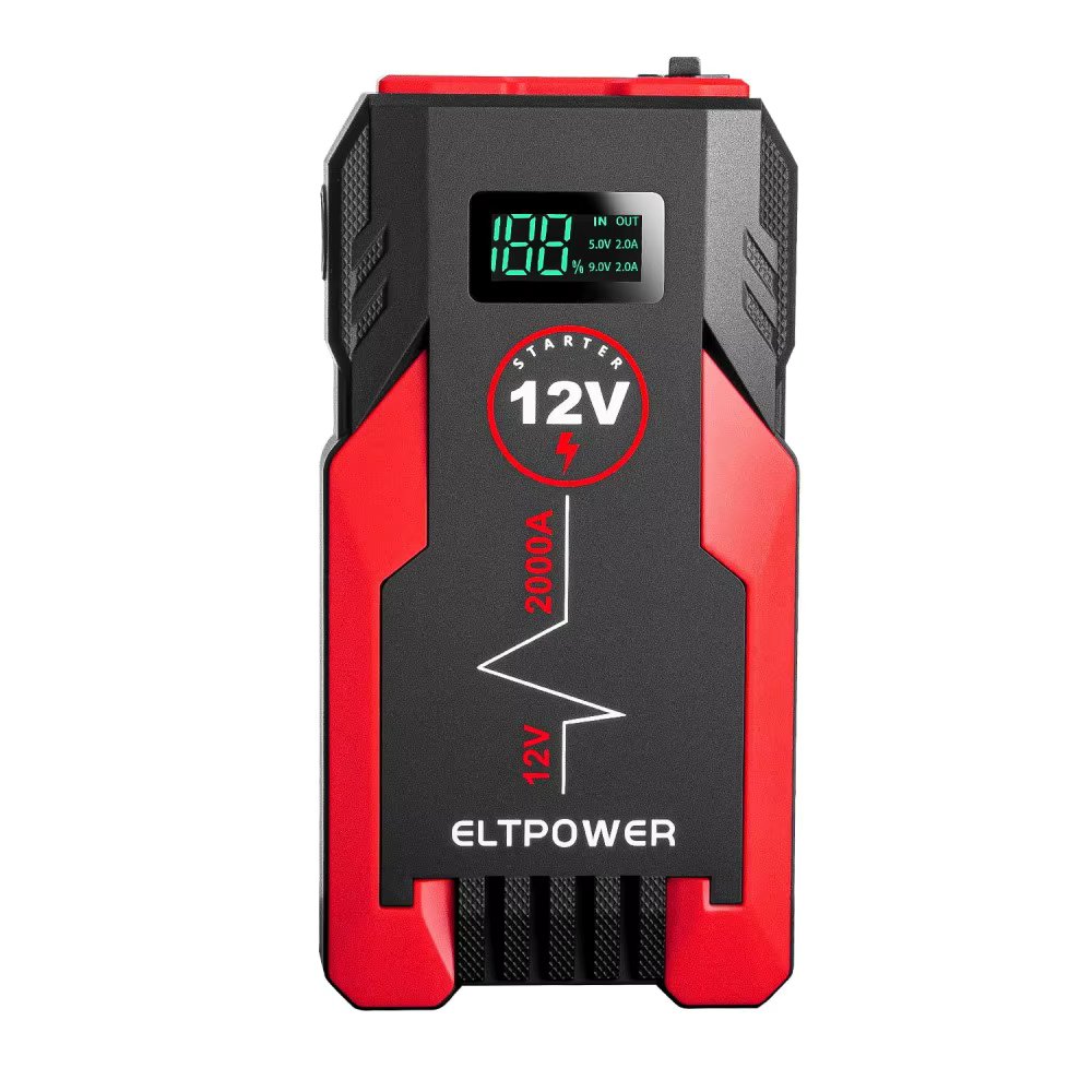 20000mAh Car Battery Jump Starter, Red