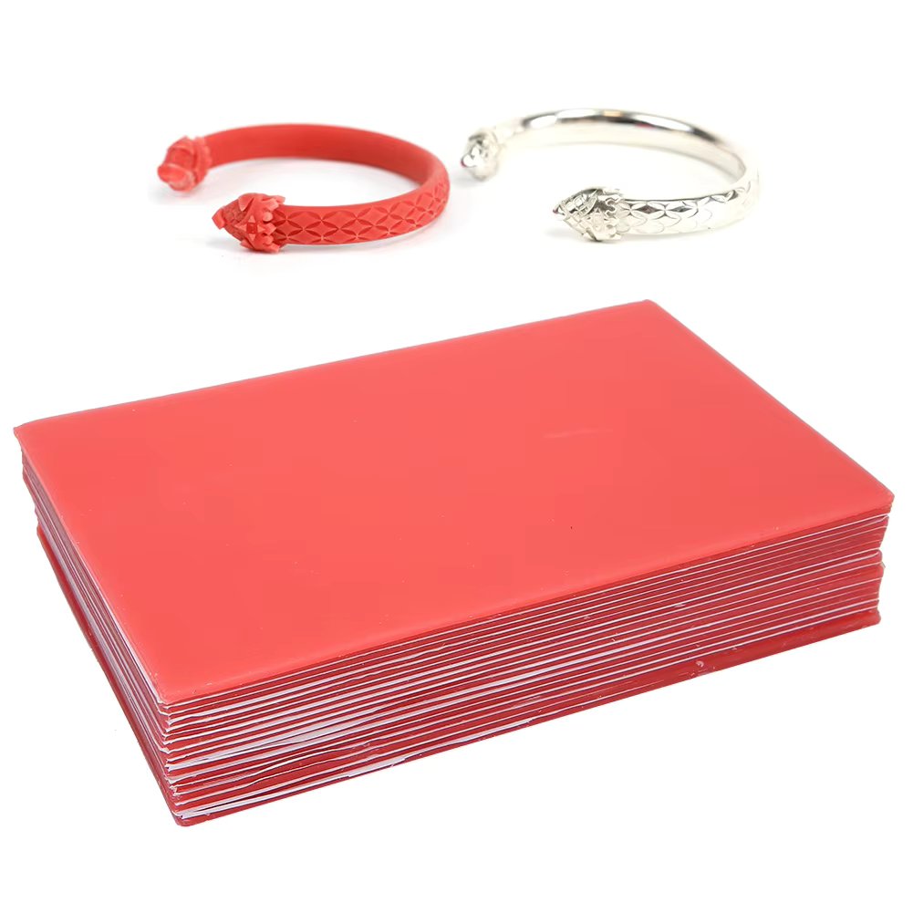2.0mm Thickness Dental Lab Base Plate Red Wax For Denture False Teeth Model Dentist Auxiliary Wax Sheets Consumable