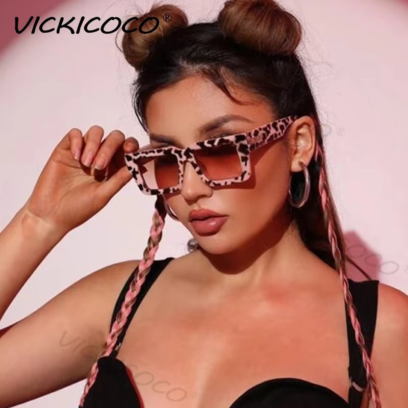 Oversized Square Sunglasses Women Men 2022 Luxury Brand Designer Fashion Punk Sun Glasses Shades UV400 Vintage Eyewear Oculos