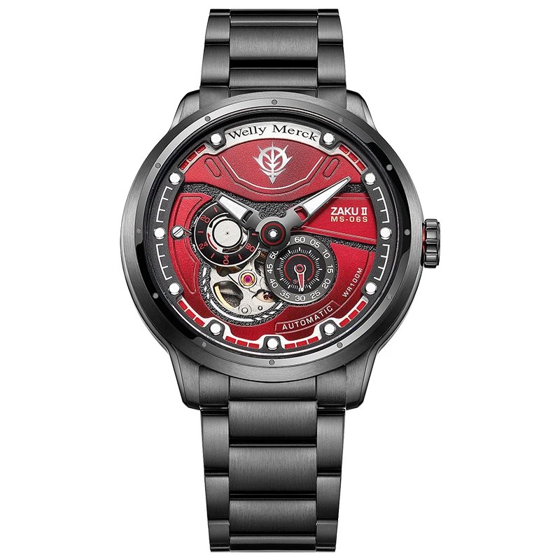 RED-STEEL STRAP