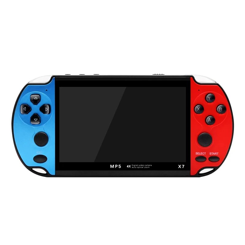 GAMINJA X7 4.3inch Built-in 10000 Games Handheld Game Console IPS Screen Video Game Player HD Game For GBA GBC NES GBC