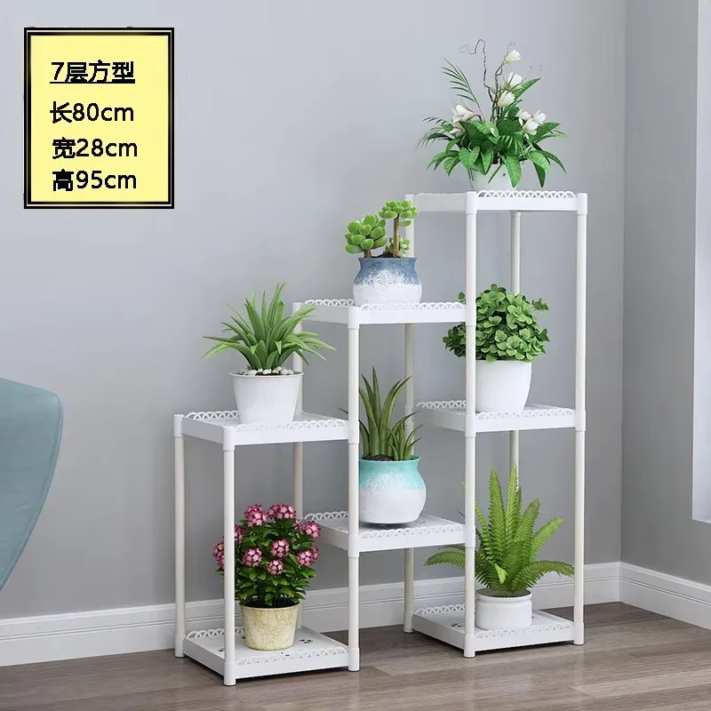 7-layer Square White