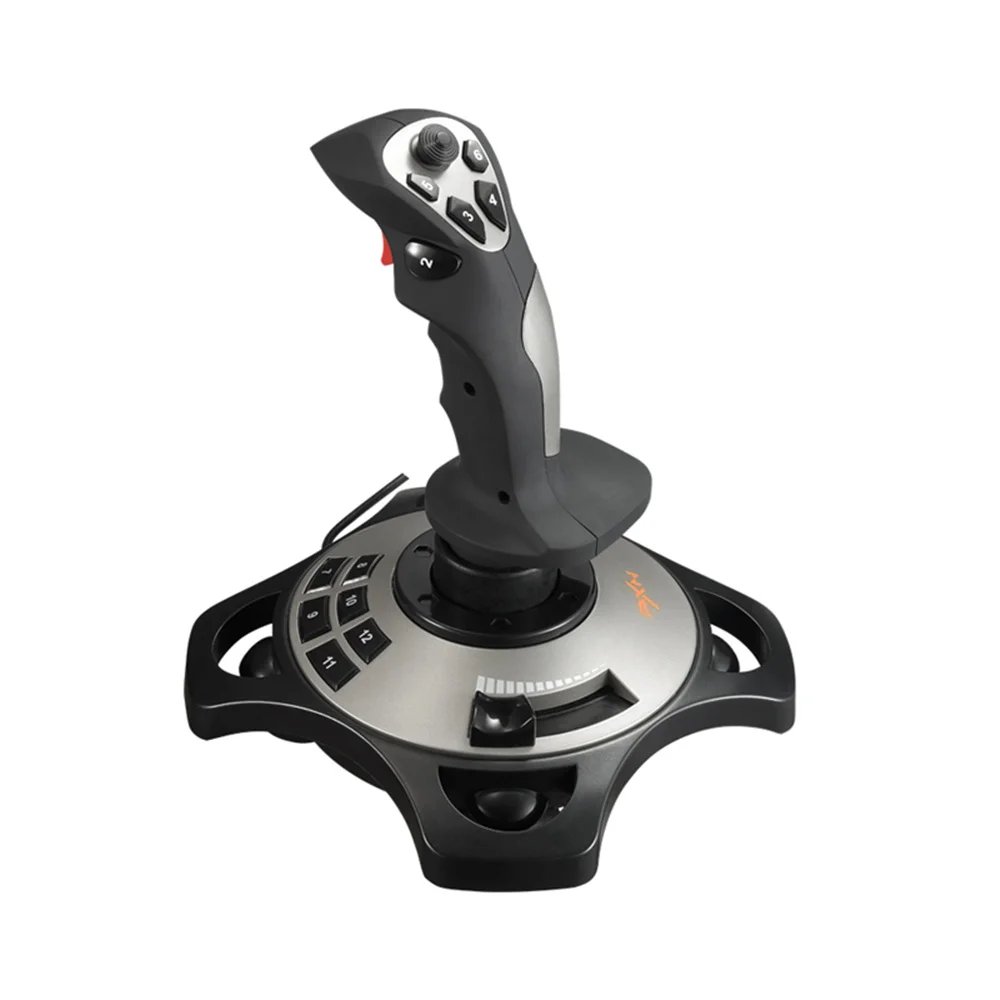 PXN-2113 Pro Joystick Flight Simulator Gamepad Controller PC Flight Simulation Cockpit Stick for PC/Desktop Game Accessories