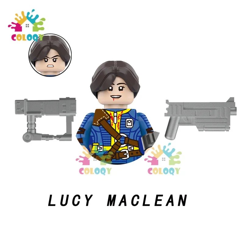 Kids Toys  BoS Game T60 Power Armor Building Blocks Iron Armor Soldiers Mini Action Figures Toys For Kids Christmas Gifts