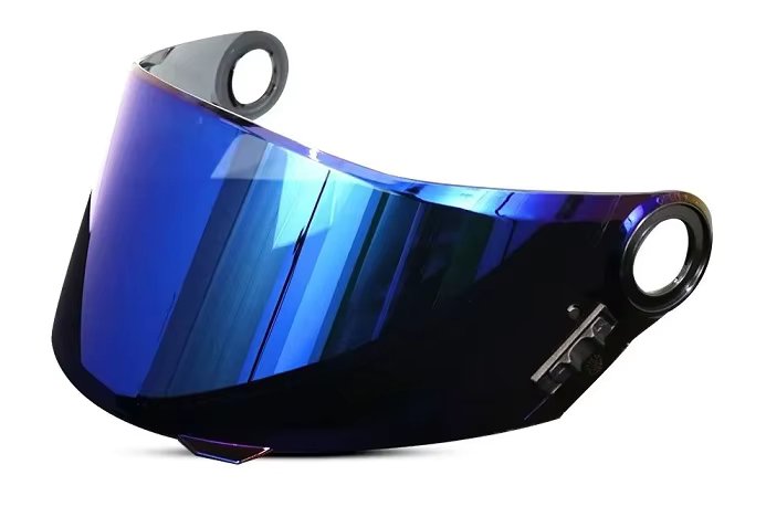 Visor Cap Ls2 Ff358 Ff396 Blue Iridium Fw3 Mormaii Ff310