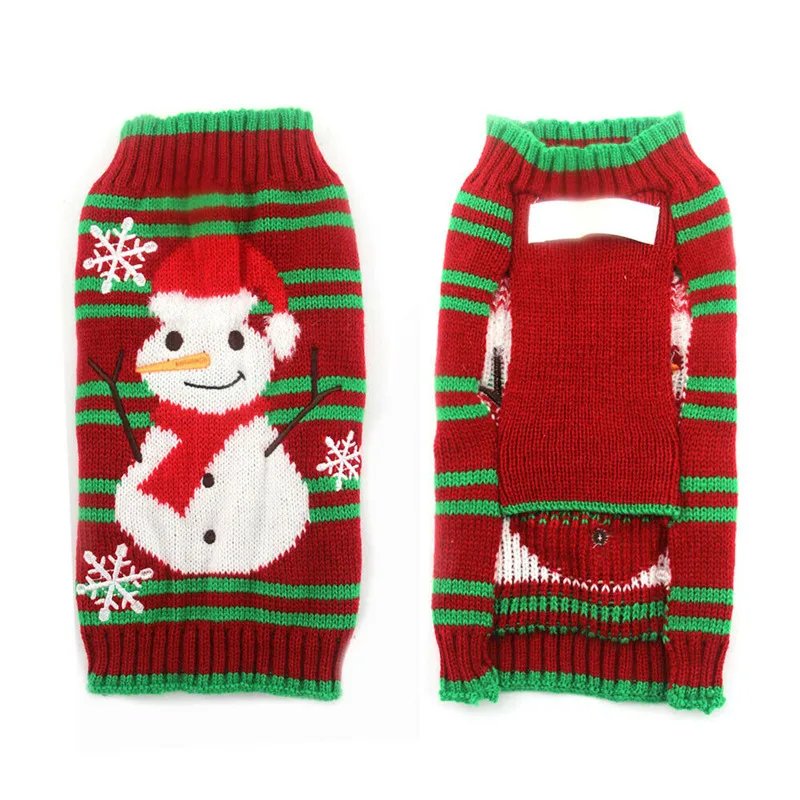 Striped Snowman