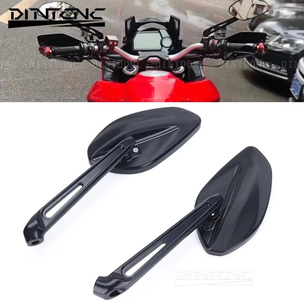 For DUCATI Multistrada V4 Pikes Peak V2 950 1200 1260 S Enduro Motorcycle Rear View Mirror Left Right Glass Lenses Accessories