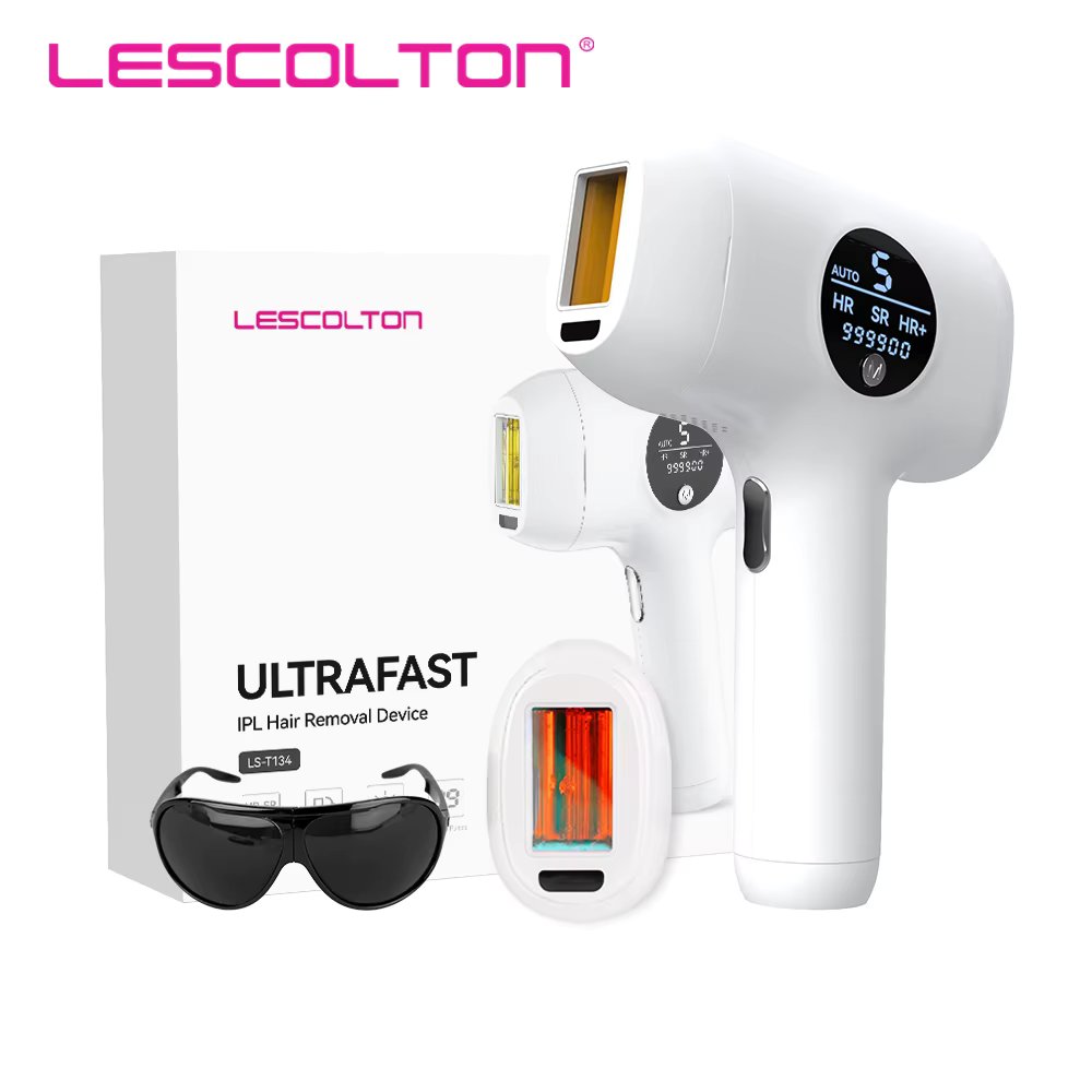 Lescolton IPL Permanent Hair Removal 999000 Flash Painless Epilator Women Man Body Face Bikini Underarm Depilator Home Use