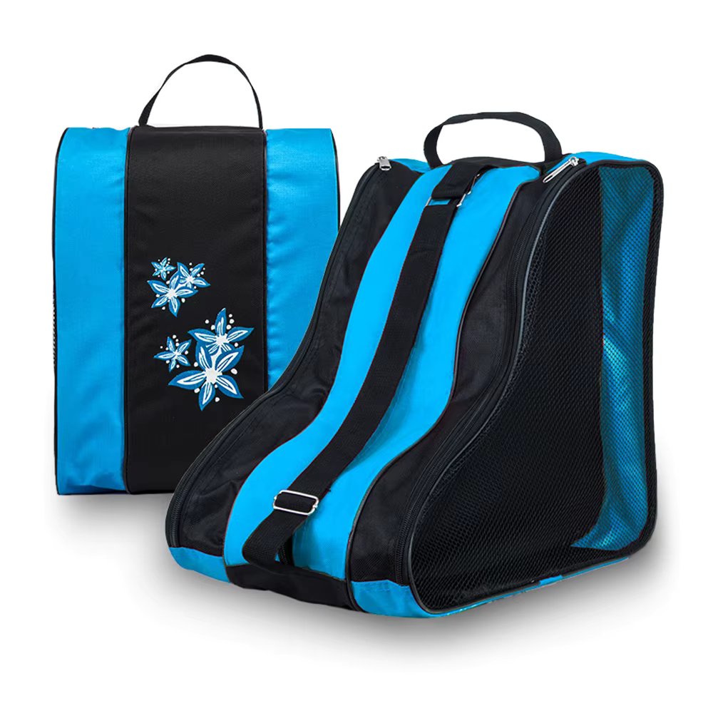 3 Layers Breathable Skate Carry Bag Case for Kids Roller Skates Inline Skates Ice Skates