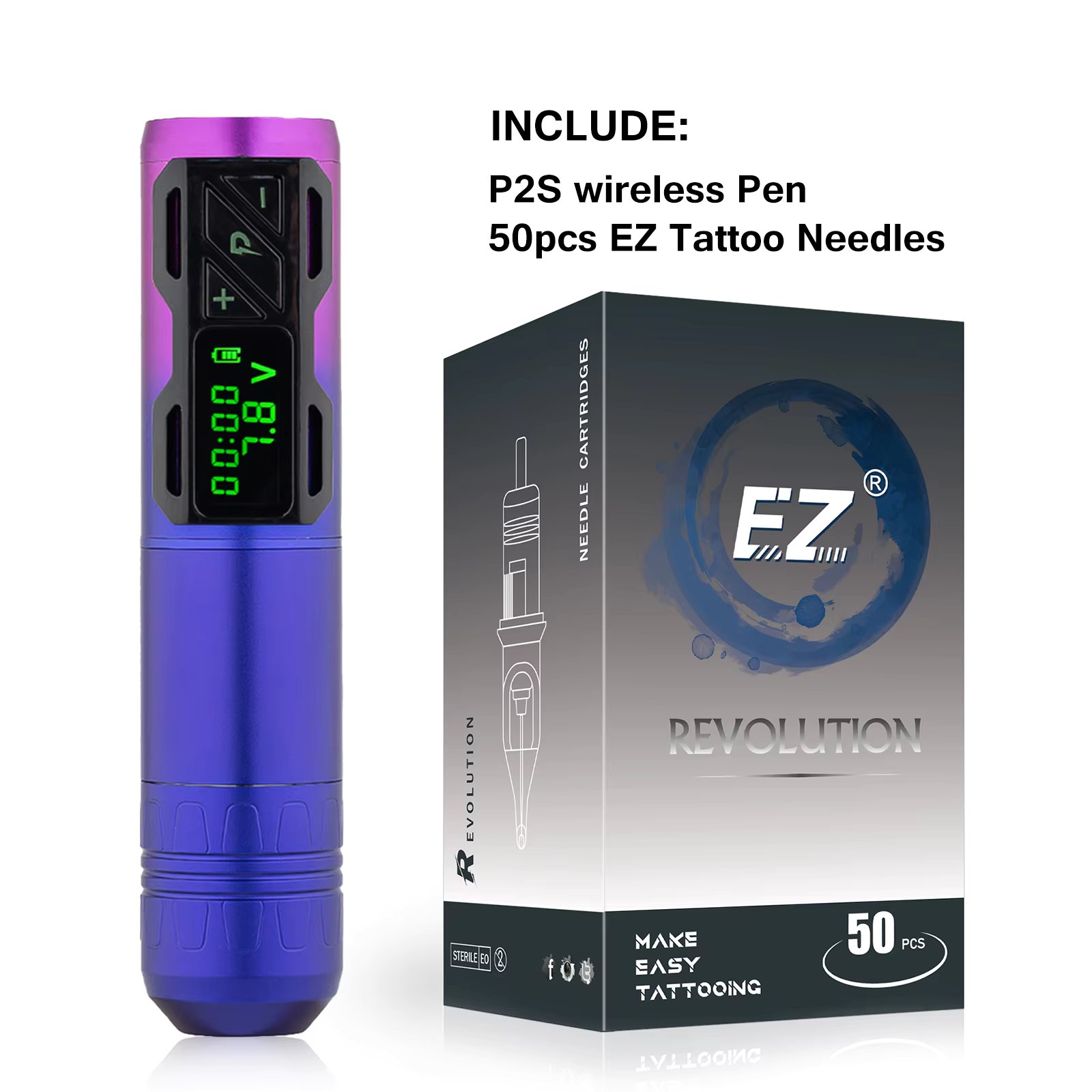 P2S Purple-50pcs Kit