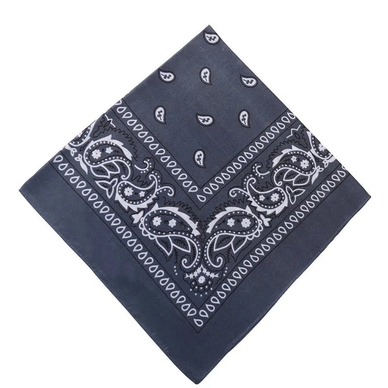 Fashion Bohemian Print Bandana Hair Bands for Women Girls Turban Headband Unisex Square Scarf Handkerchief Hair Accessories