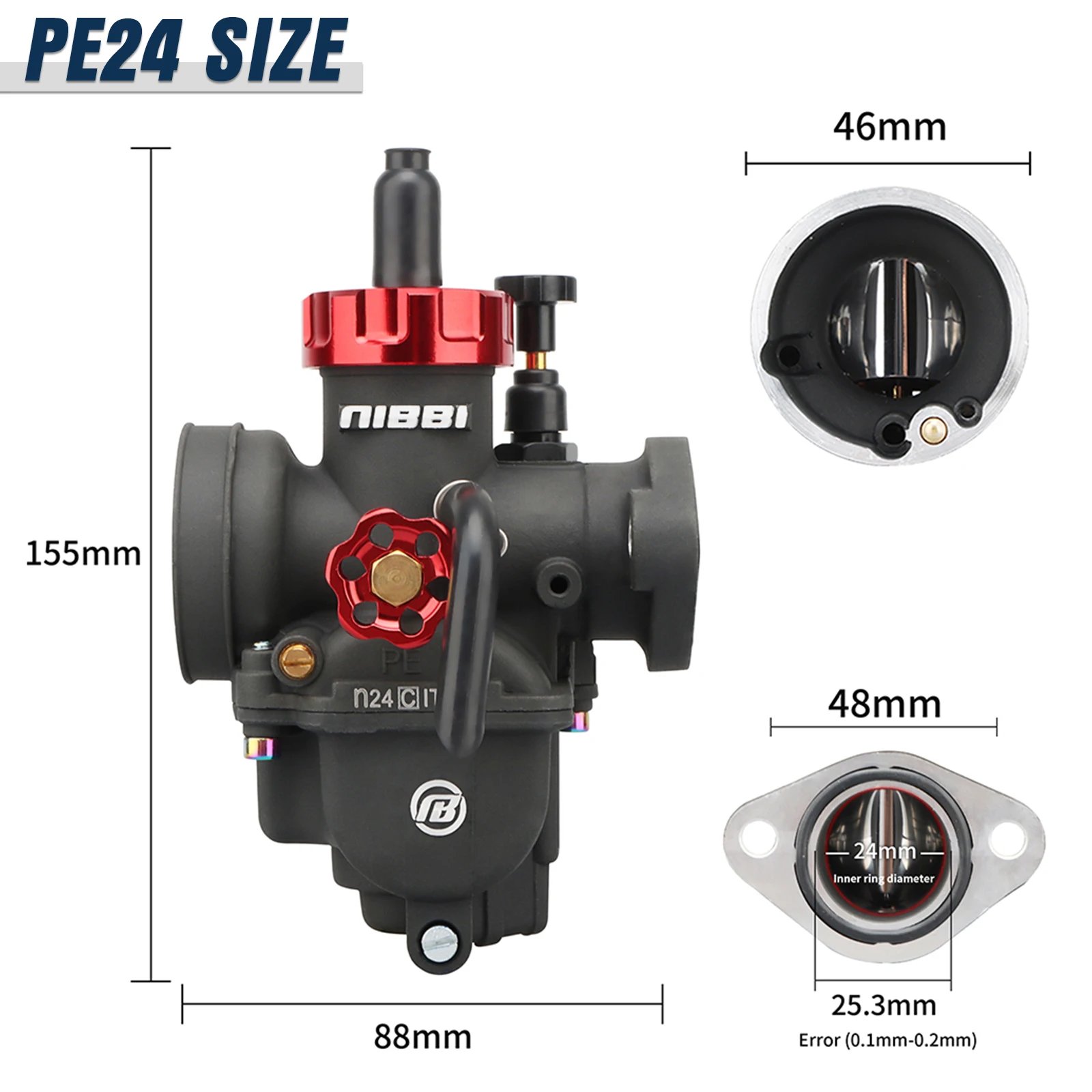 PE 24mm Black
