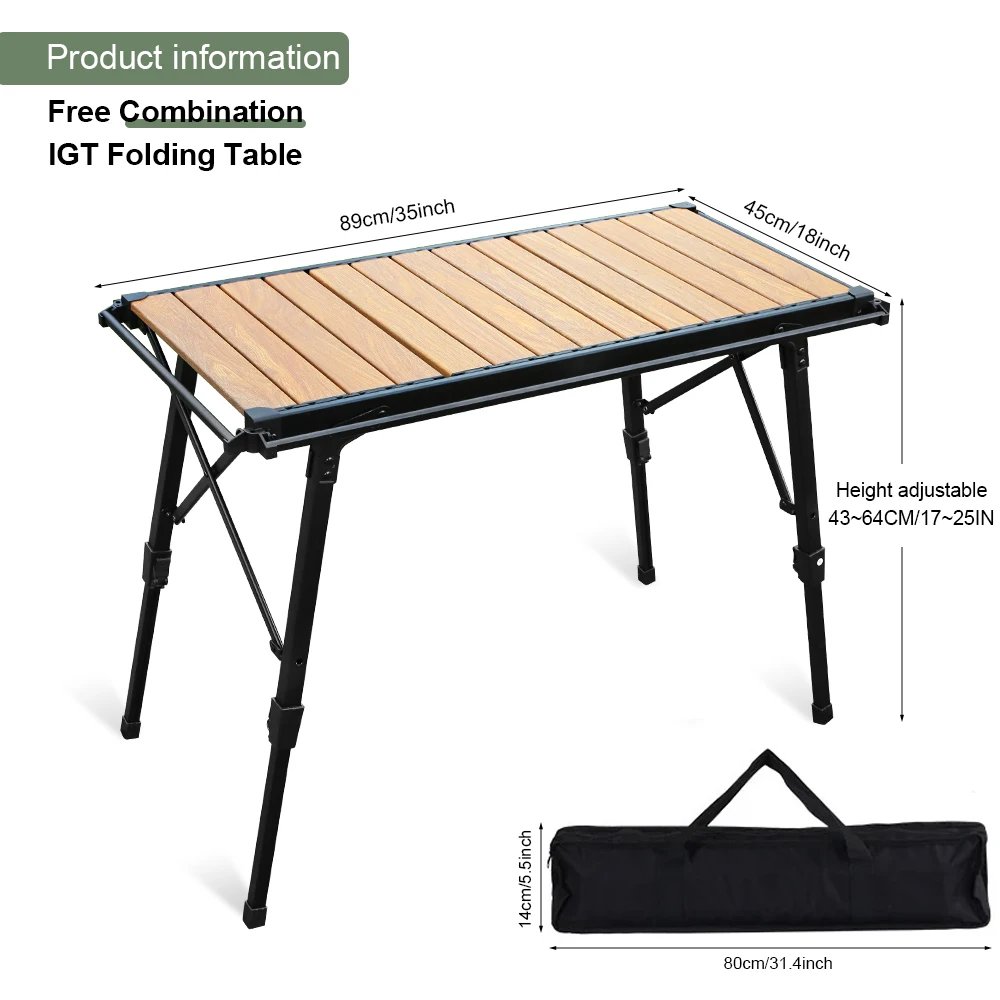 89X45cm Table B