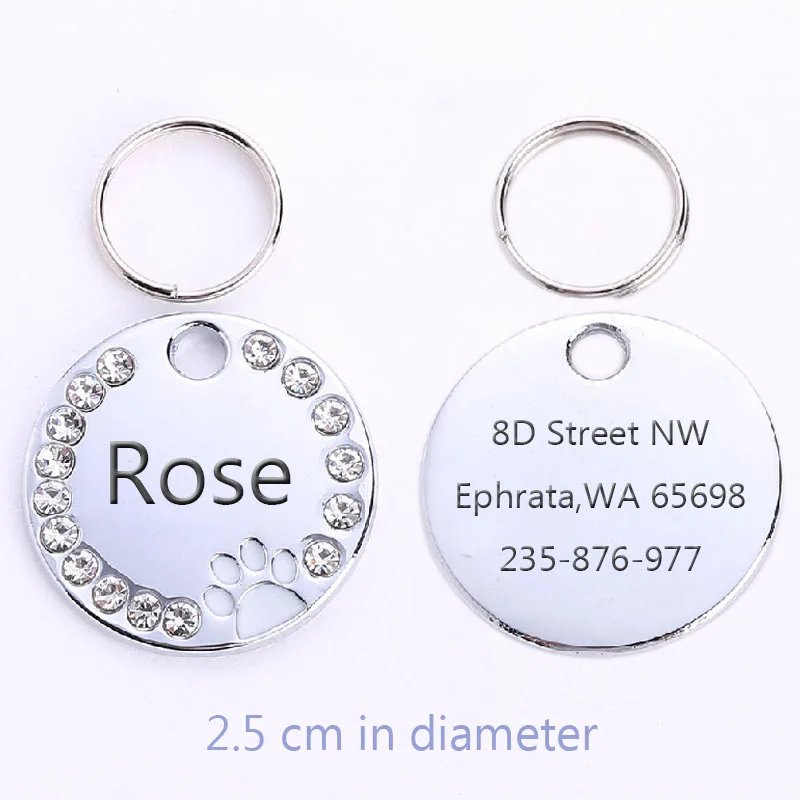 Diameter 25mm White