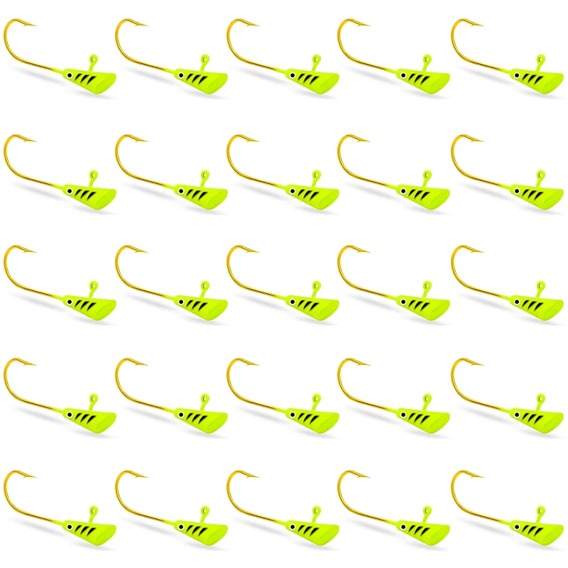 25pcs Yellow stripe