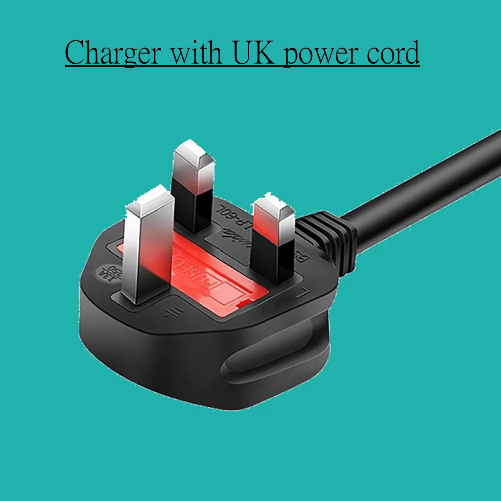 and UK plug