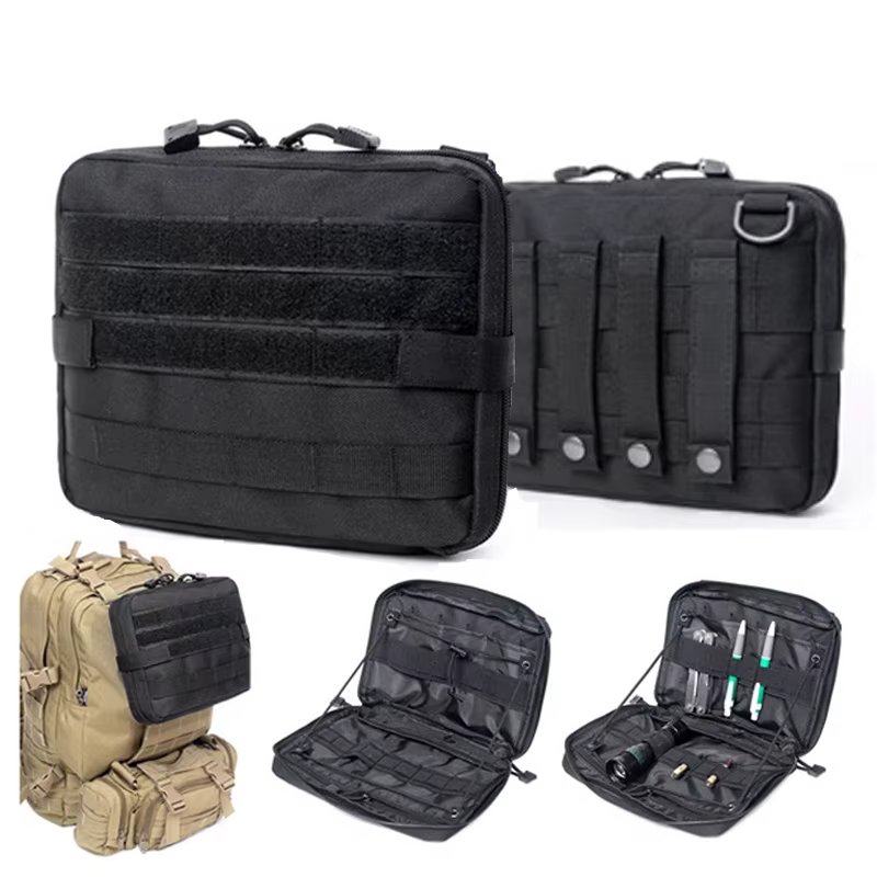 EDC System Tactical Bag MOLLE Backpack Bags Pouch Outdoor Sport Multi-function Waterproof 1000D Nylon Bag Medical Tool Kit Pouch