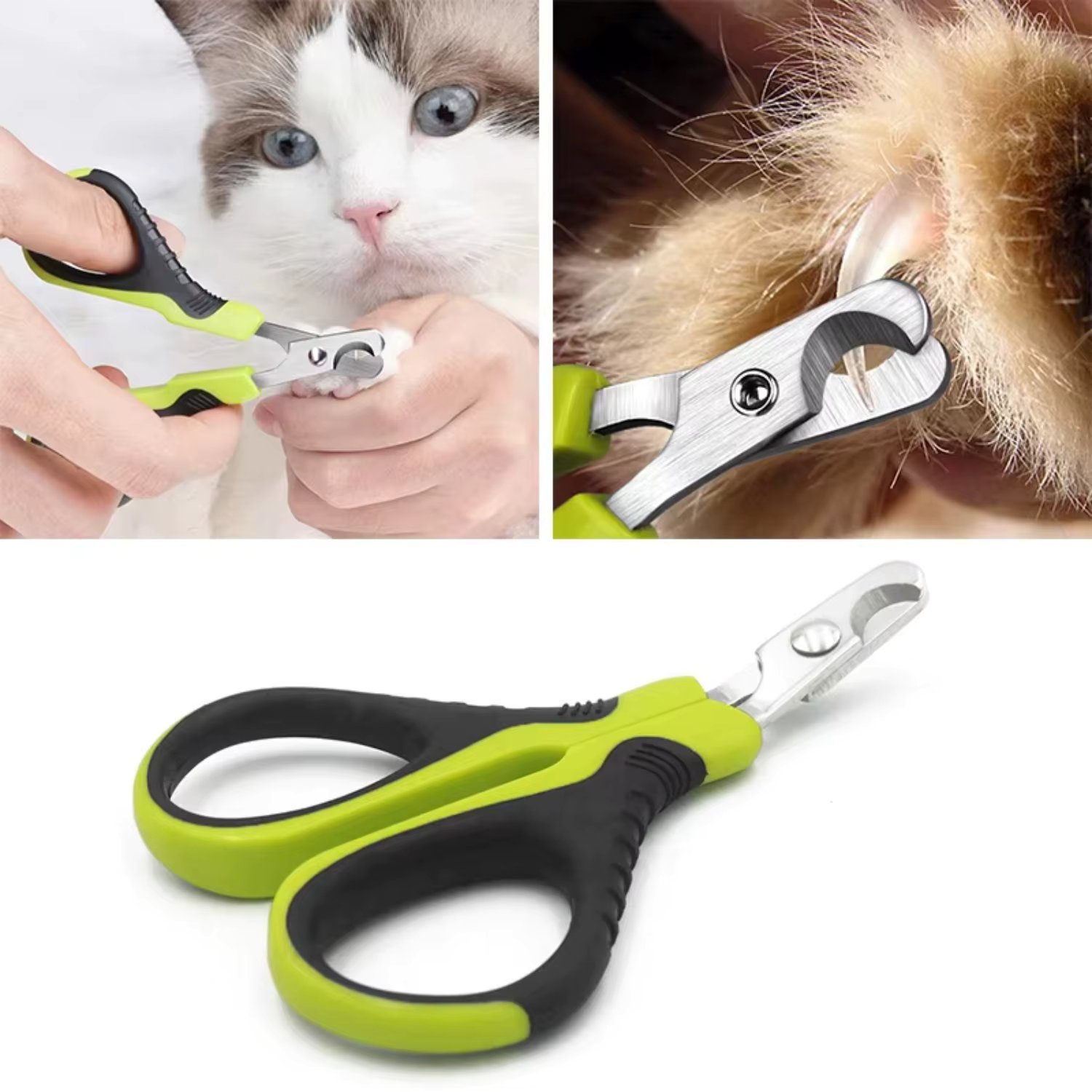 Professional pet nail clipper for small animals, dog cat rabbit hamster bird and other pet supplies