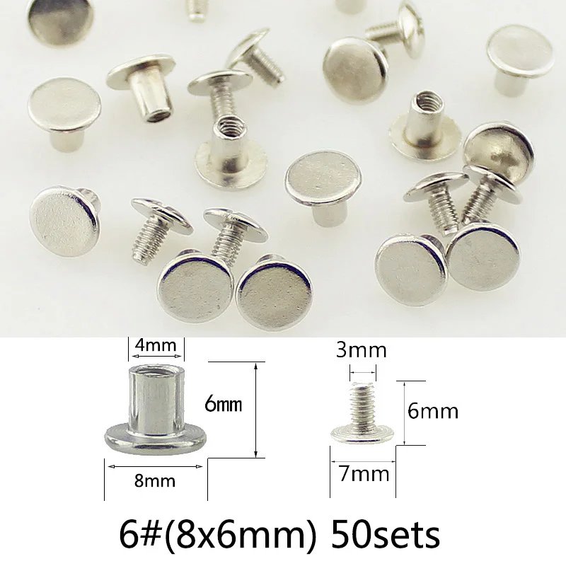 6(8x6mm) 50sets
