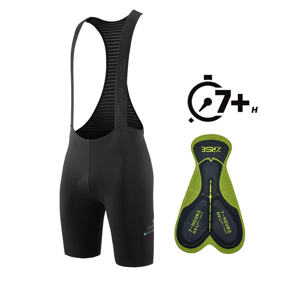 Men's Cycling Bib Shorts Seamless Outdoor Wear Bike Ride 7 Hours Padded Pro Team Riding Bib Tights Breathable MTB Cycling Shorts