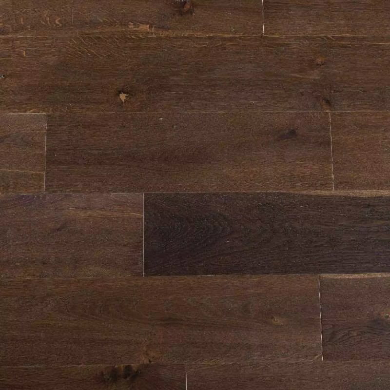 Nature Depot Engineered Wood Flooring SPC Wood Grey Smoked Brushed French Oak