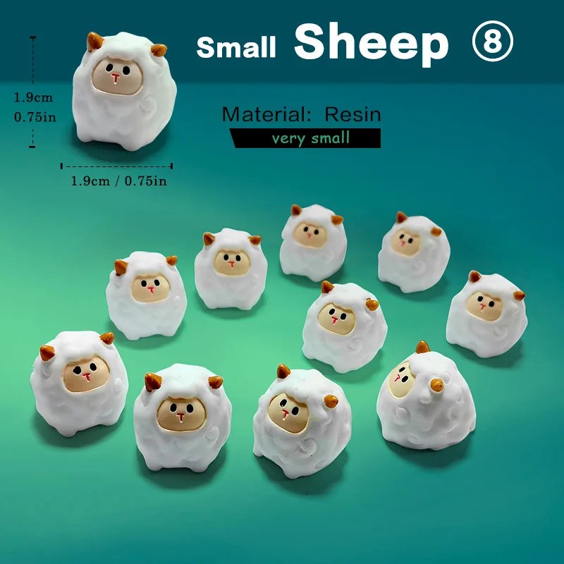10pcs Fat Sheep