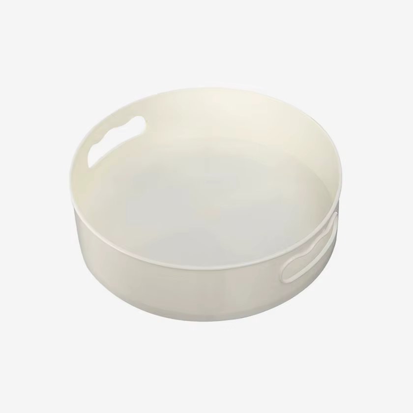 [Twin Spa] Handle-type All-use 360-degree rotating storage tray (P0000THJ/1 + 1)