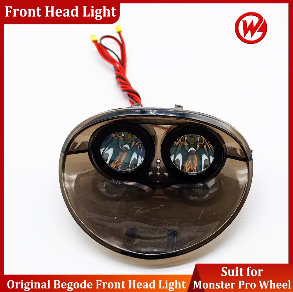 Original GW Begode Monster Pro Spare Parts Accessories Front Head Light Lamp  Front Lamp Suit for Monster Pro Electric Wheel