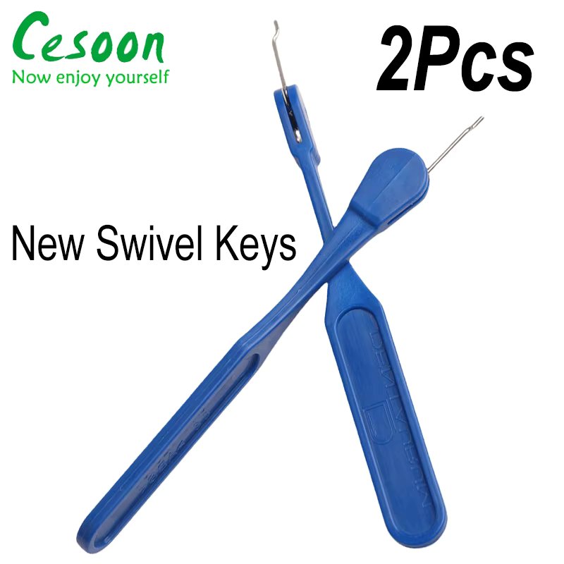 2Pcs New Swivel Keys