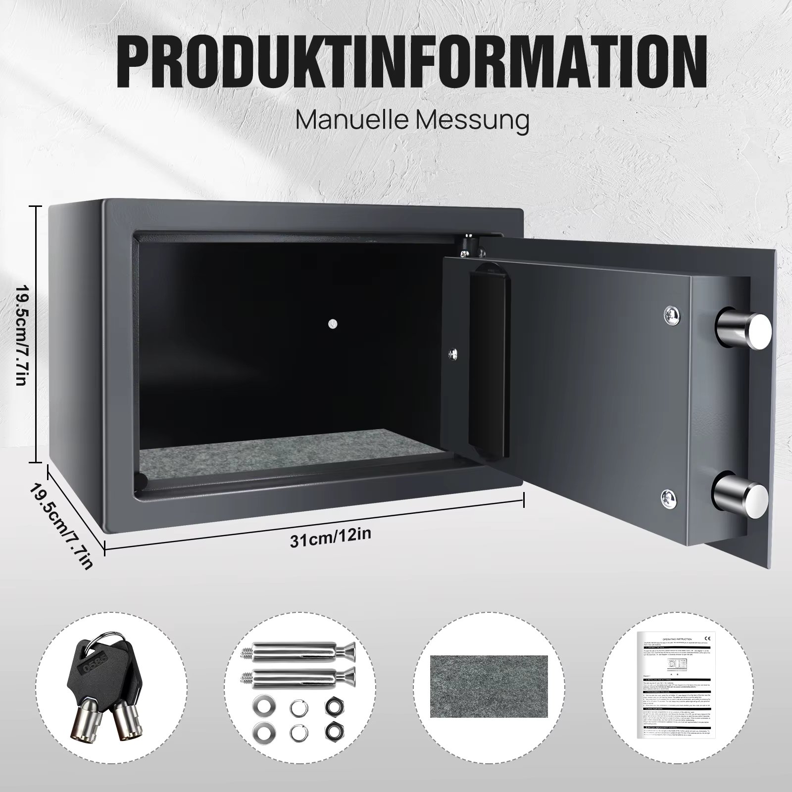 8.5L -Schwarz