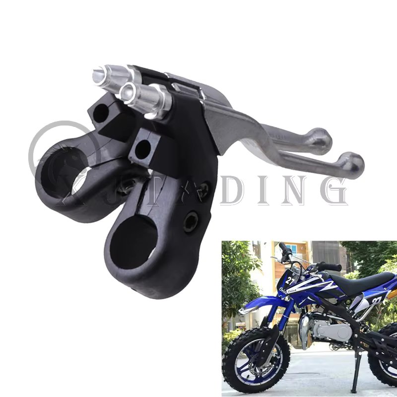 Motorcycle 7/8'' 22mm Left /Right Brake Lever For 47cc 49cc 2 Stroke Pocket Dirt Bike Gas Scooter Small ATV Quad Mini Moto Parts