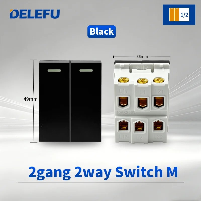 2gang 2way Switch M