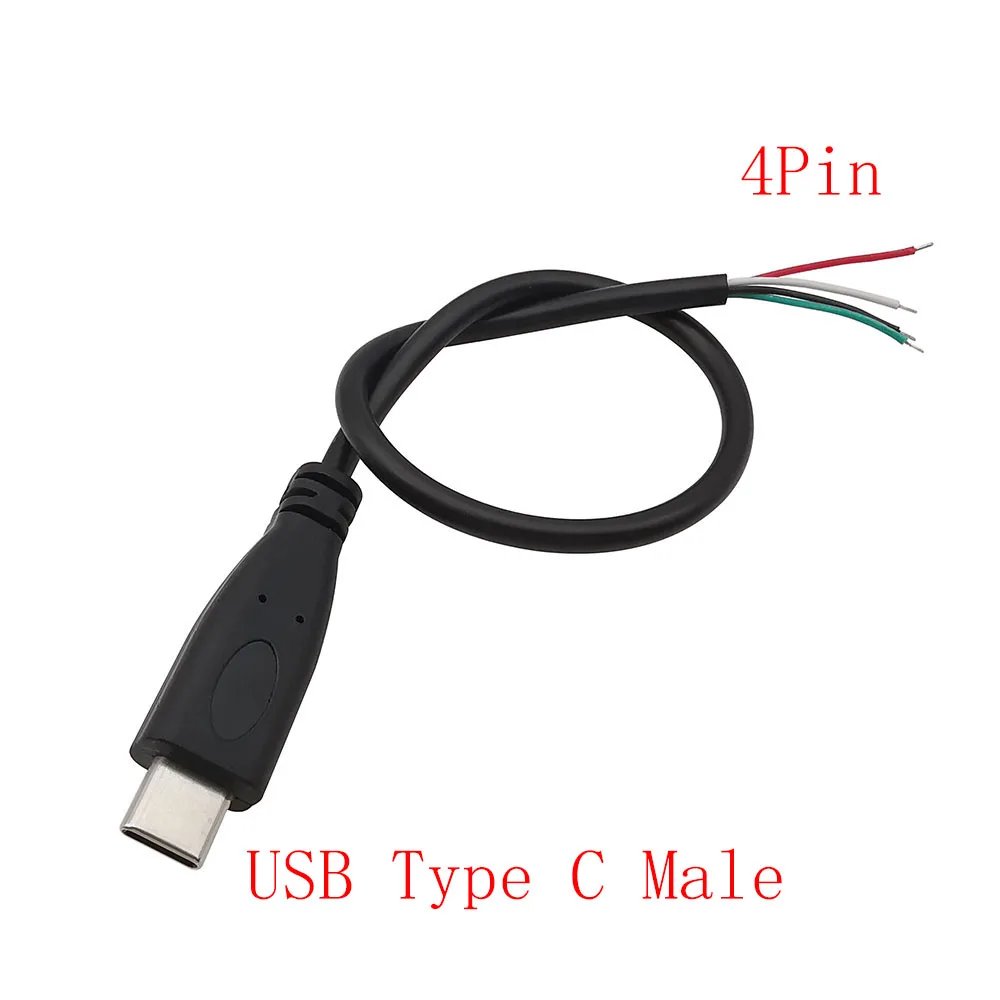 4pin Type C Male