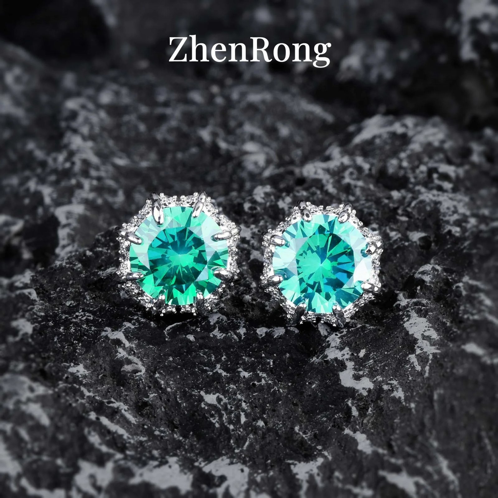 Green Earrings