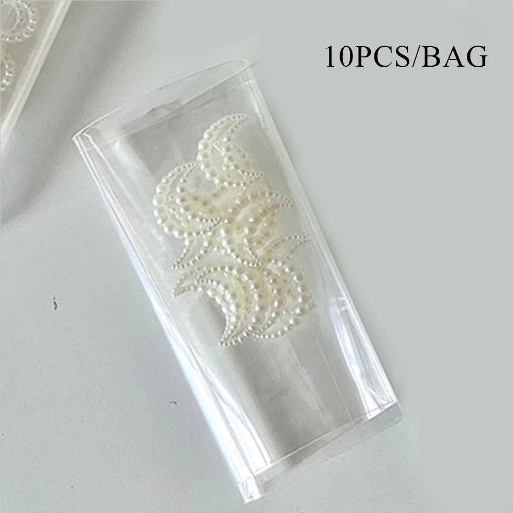 10PCS 3D Cute Resin Charm Photocard Holder Material Cross Bead Packaging DIY Photo Card Holder Decor Jewelry Accessories
