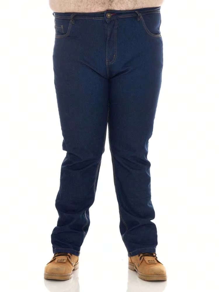 Men's Jeans Dark Jeans Plus Size