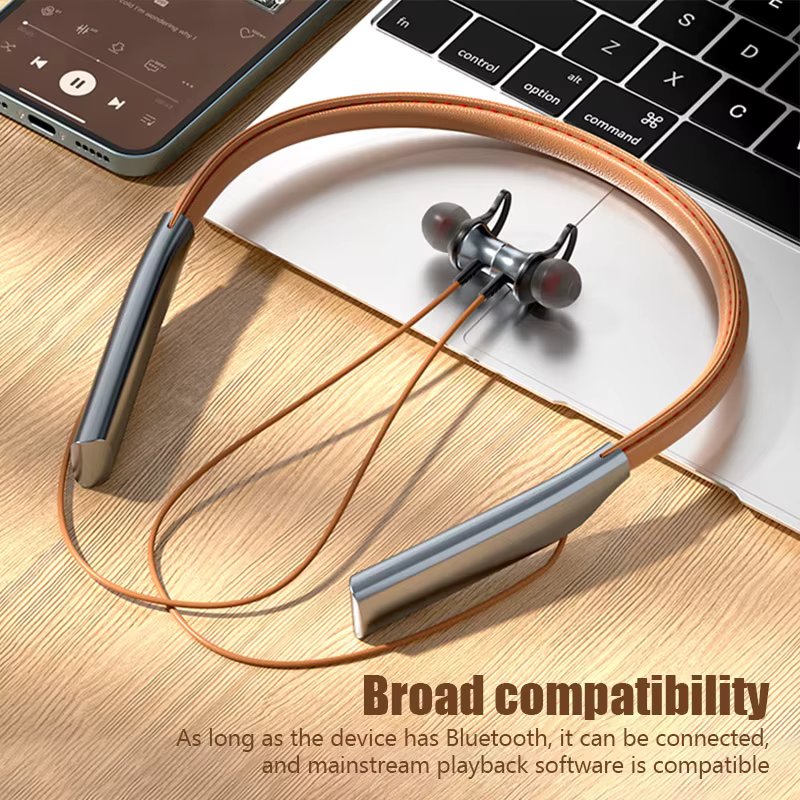 Fone Bluetooth Earphones Magnetic Headphones Sports Wireless Hanging Neck Earphones with Microphone Wireless bluetooth Headset