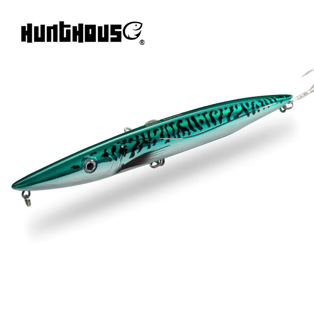 Hunthouse Don Belone Pencil Bait Espetron Leurre WTD Fishing Lures Top Water 195mm 44g Long Casting Bluefish Seabass Tuna T