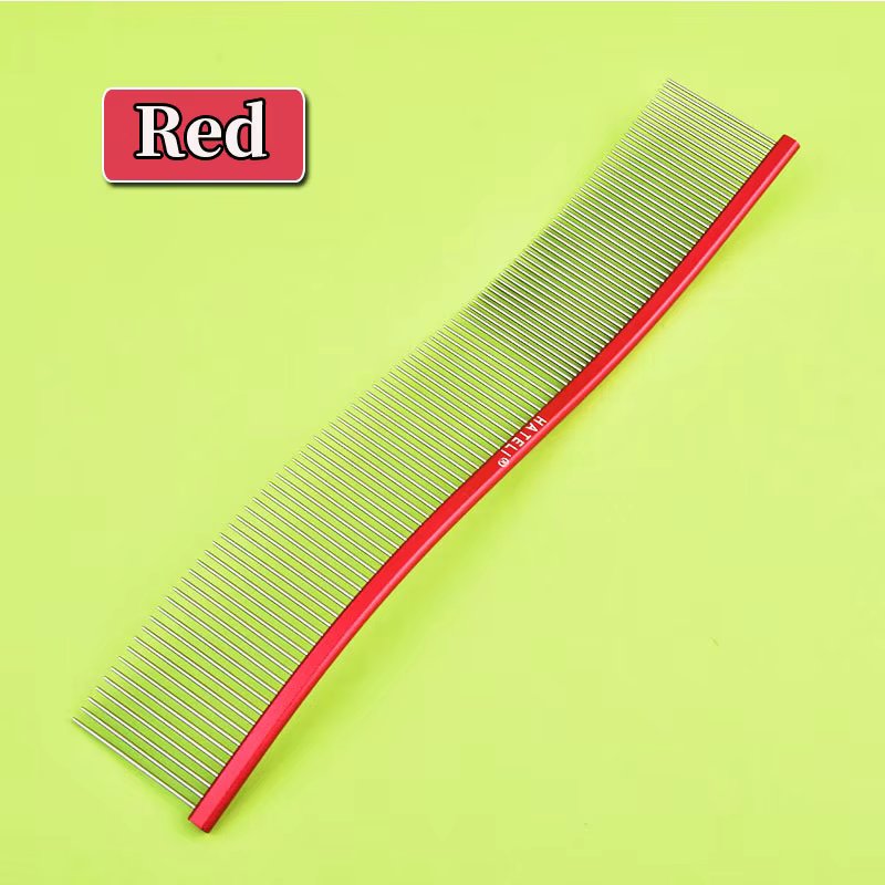Red flat handle
