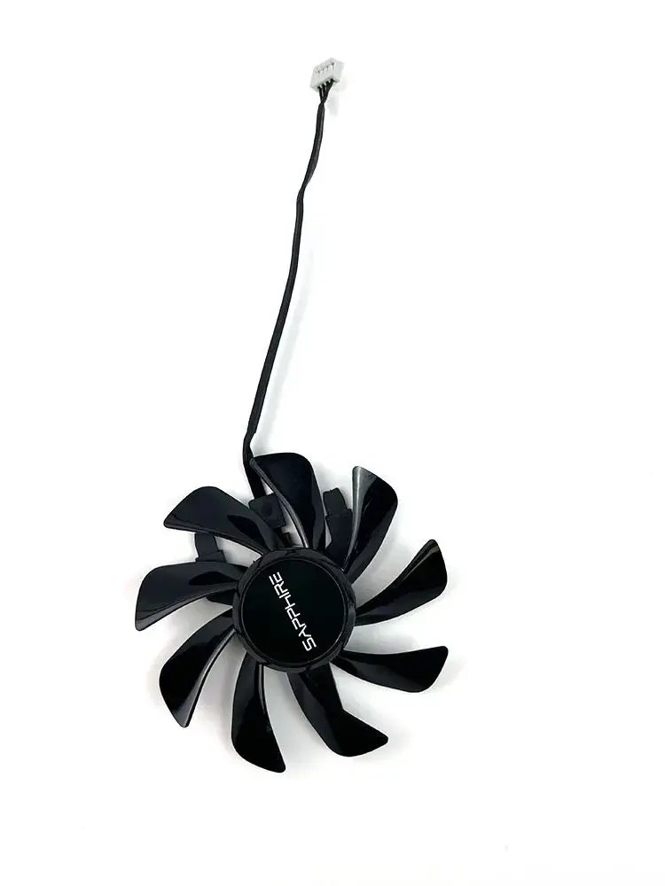 T129215SU DC 12V 0.5A 4PIN RX 570 470D GPU Cooler for Radeon Sapphire RX470D RX570 ITX Graphics Card Cooling Fan