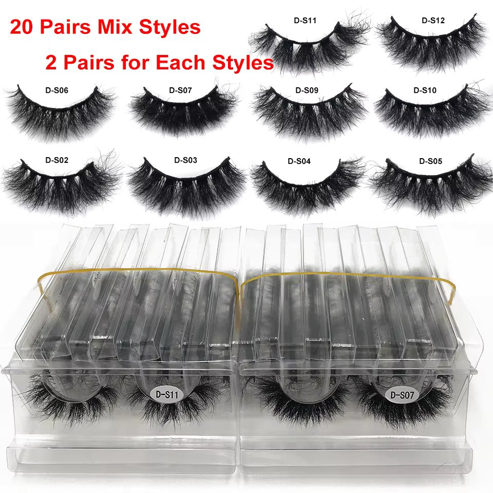 20 pairs mix styles