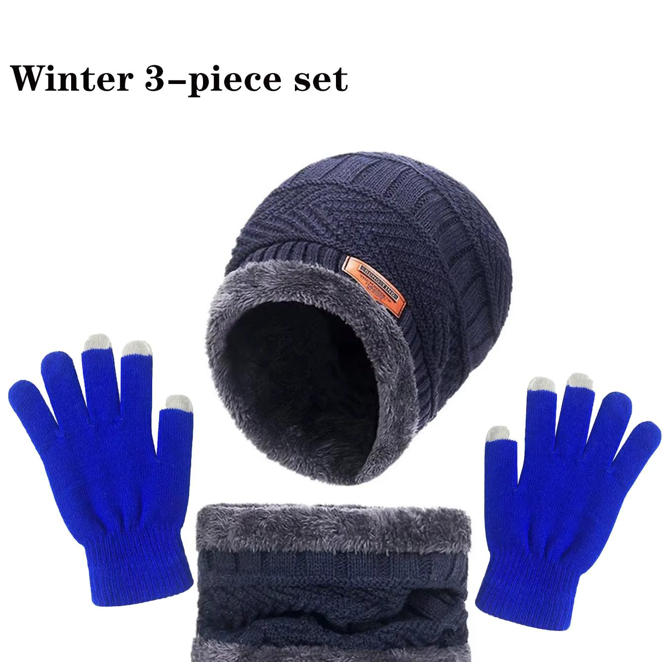 Navy blue 3 pcs set