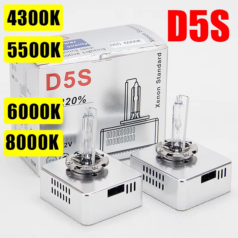 2pcs 25w D5S 4300K 5500K 6000K 8000K HID light Xenon Headlight OEM Lamp D5S Bulbs