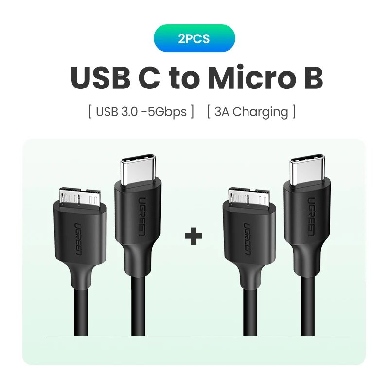 PVC USB C -2PCS