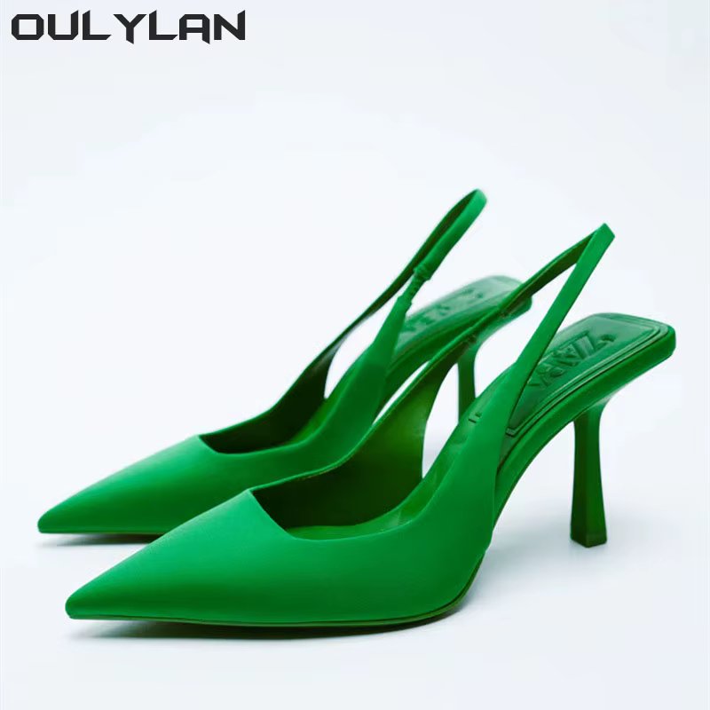 Oulylan High Heels Shallow Women's Sandals Shoes for Women High heeled Sandals  Women's Shoes Fashion Pumps Pointed Toe