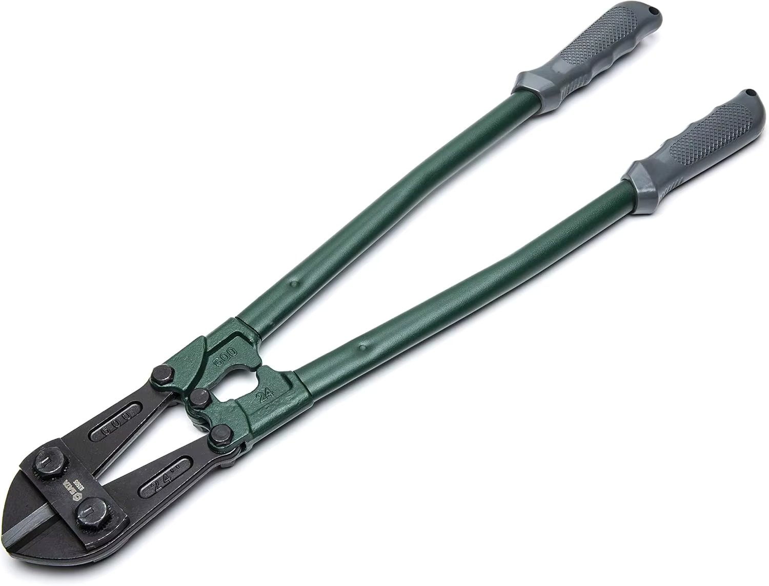 Heavy-Duty 24-Inch  Cutters with Alloy Steel Jaws,  Center Cut Jaw Style, and Green Ergonomic NonSlip Handles - ST93505U