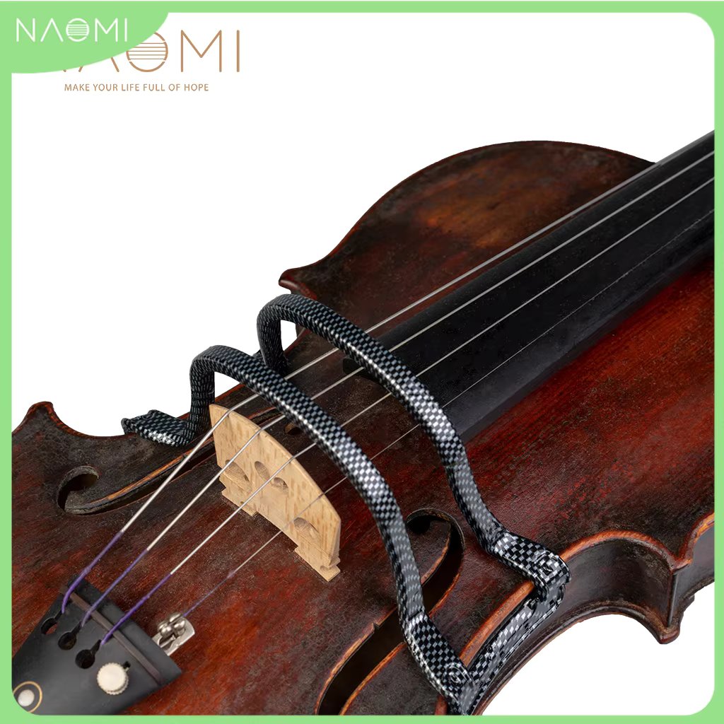 NAOMI 1PC Violin Bow Collimator Carbon Fiber Style Corrector Tool For Violin Beginner Simple Way To Practise Straight Bowing